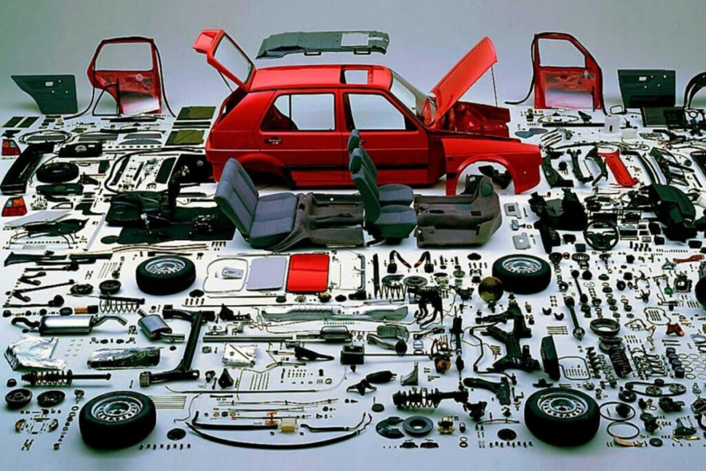 شناخت اجزای خودرو